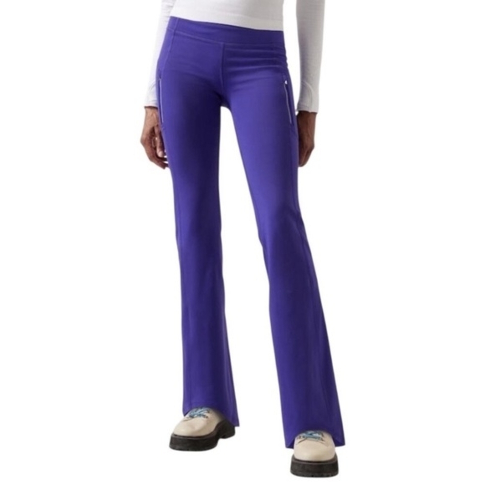 Athleta Purple Boot Cut Flare Pants